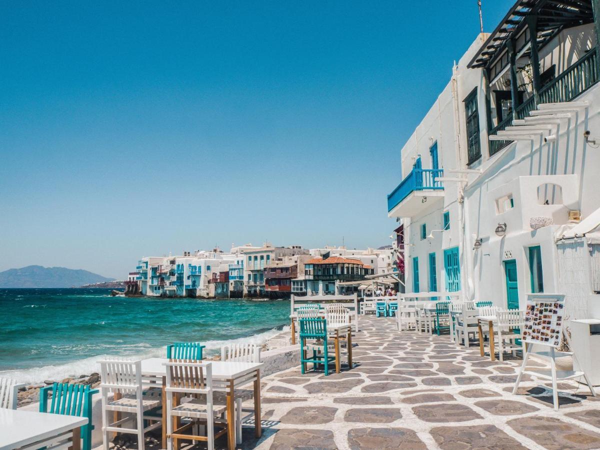 Smy Bellevue Mykonos Hotell Mykonos Town Exteriör bild